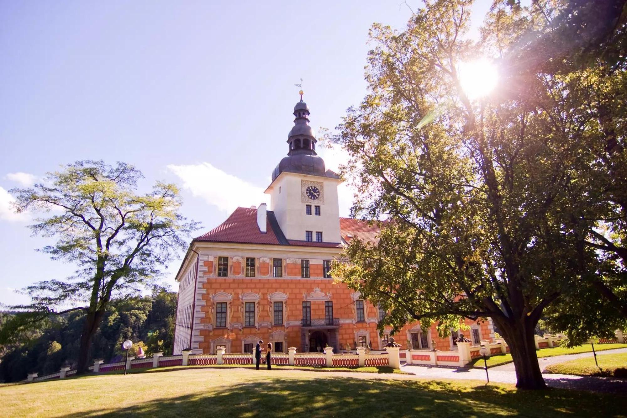 Wellness Srub U Holubu Villa Malsice Eksteriør bilde