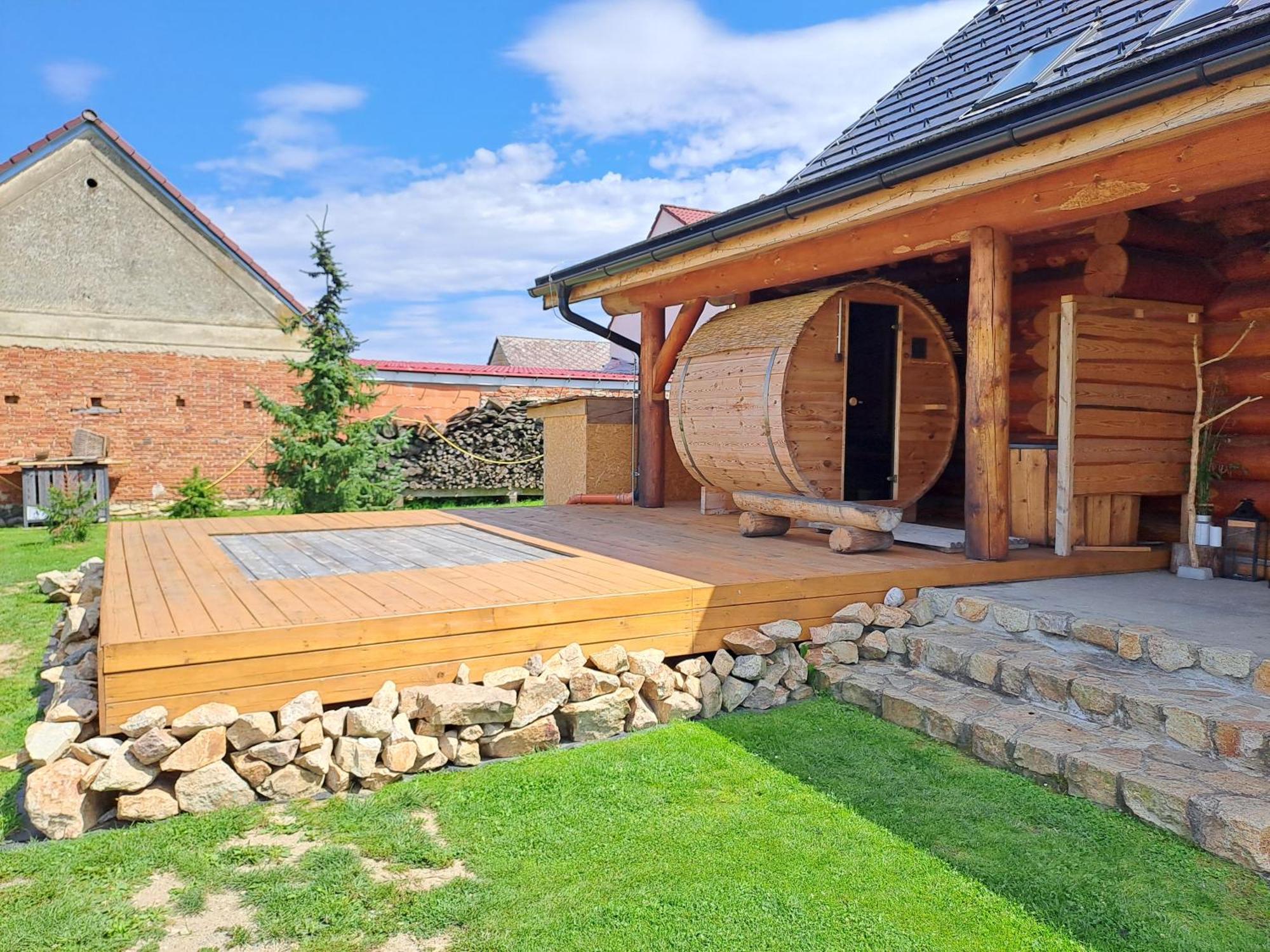 Wellness Srub U Holubu Villa Malsice Eksteriør bilde