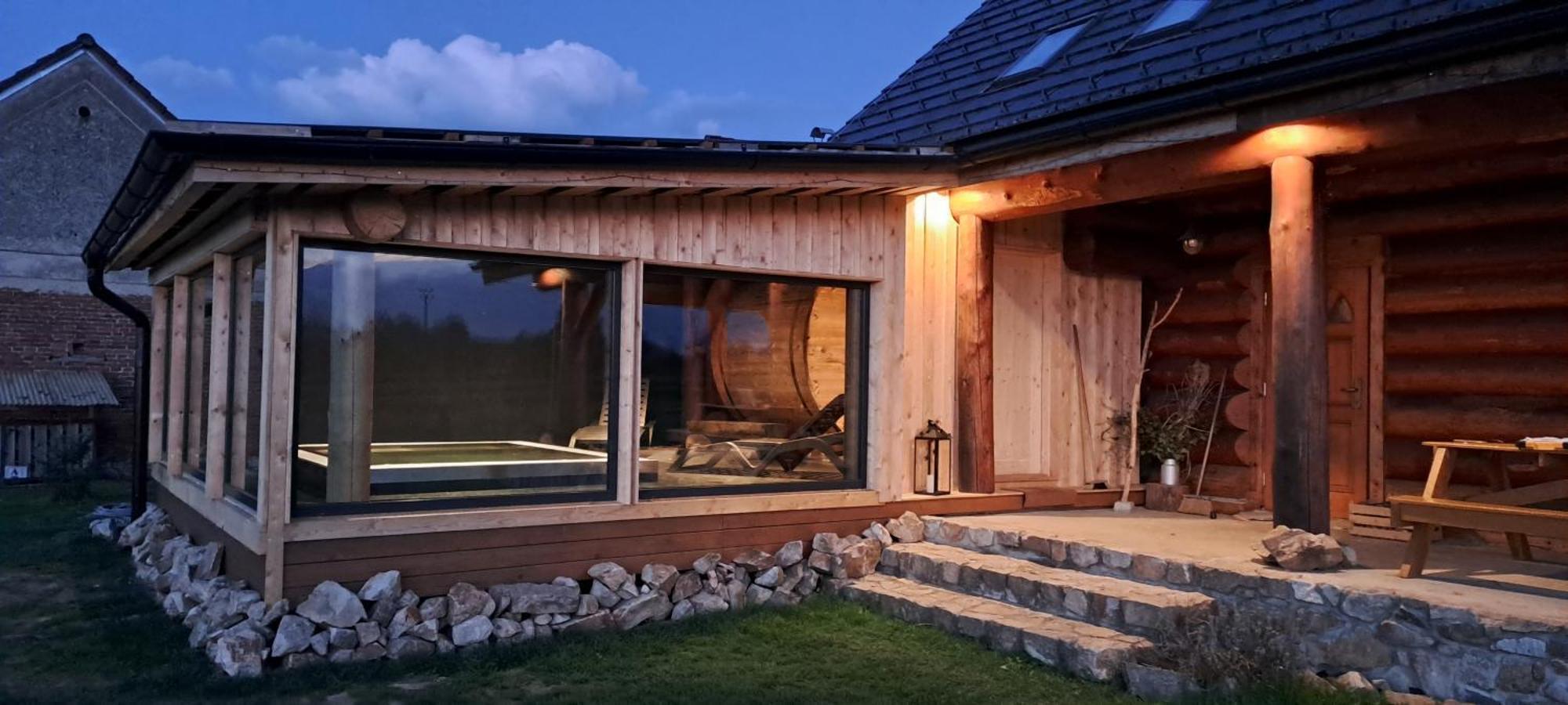 Wellness Srub U Holubu Villa Malsice Eksteriør bilde